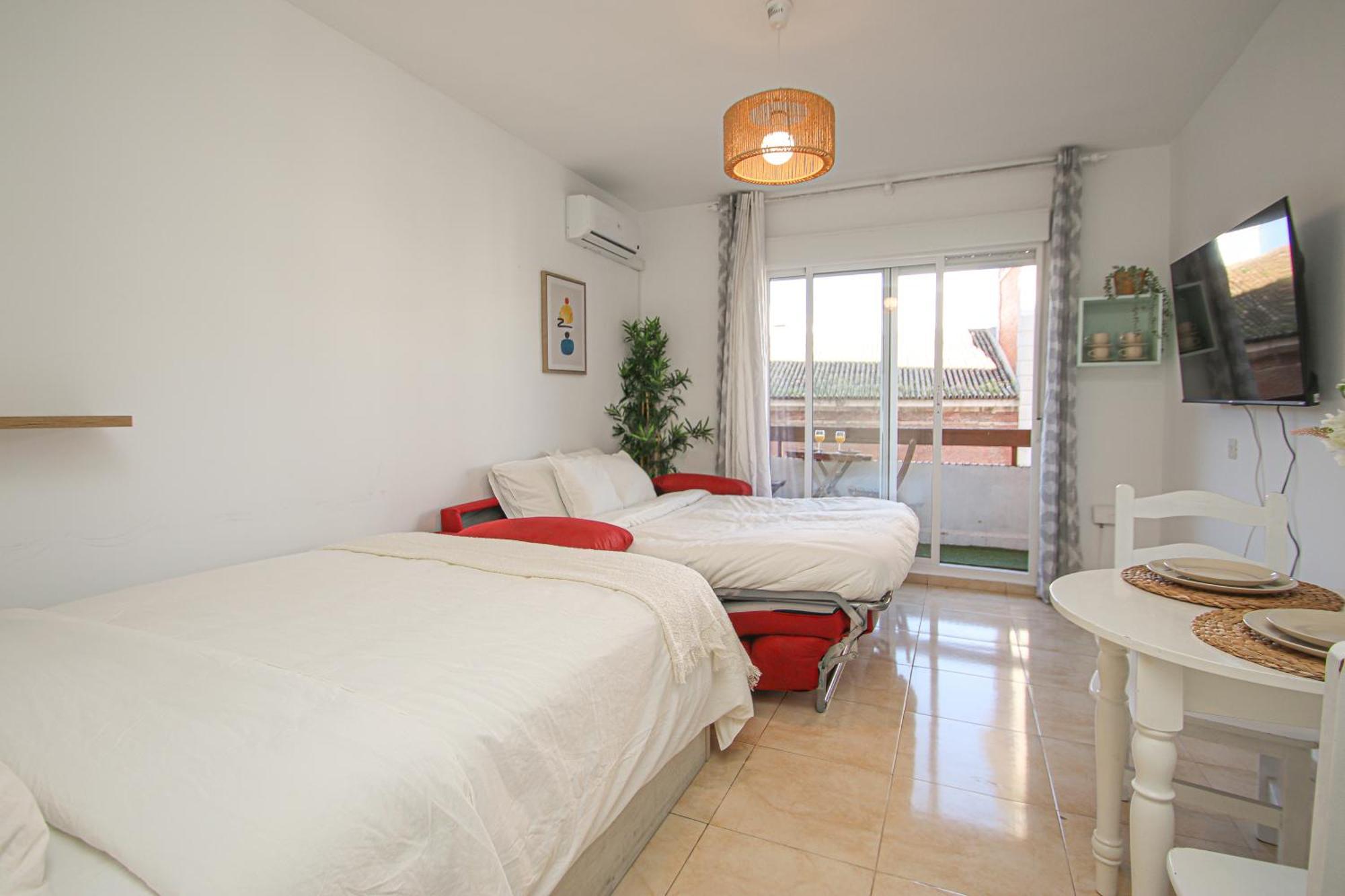 Fabulous Studio With Great Views - 15M Giralda Sevilla Eksteriør billede